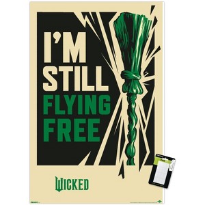 Trends International Wicked: For Good (2025) - I'm Still Flying Free Unframed Wall Poster Prints - 1 of 4
