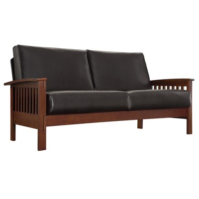 target leather couch