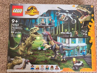 LEGO Jurassic World Ataque del Giganotosaurio y el Therizinosaurio +9 años  - 76949