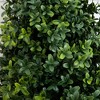 Nearly Natural 2.5-ft UV Resistant Artificial Boxwood Plant with Integrated Ground Stake (Indoor/Outdoor) - Set of 2 - 3 of 4