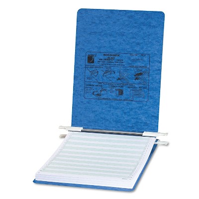 ACCO PRESSTEX Covers w/Storage Hooks 6" Cap Light Blue 54052