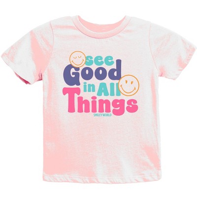 The Juniper Shop SmileyWorld See Good In All Things Youth Short Sleeve Tee
