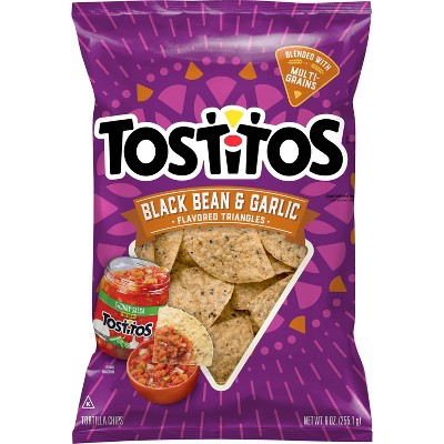 Tostitos Black Bean And Garlic - 9oz : Target