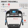Foldable Home Treadmill with Manual Incline, 5" Display and 250 LB Capacity - 4 of 4