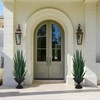 35 Inch Artificial Snake Plant in Pot, 2 Pack 3ft Faux Sansevieria with 24 Lifelike Leaves Indoor Outdoor Decor for Home, Office, Garden, Living Room - 2 of 4