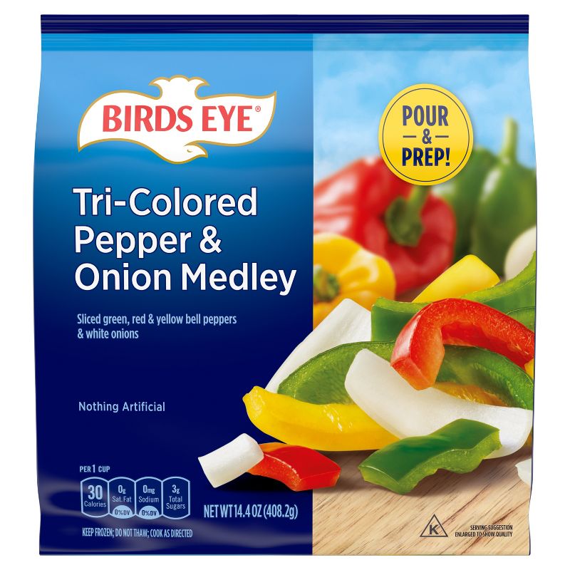 Birds Eye Frozen Tri Colored Pepper &#38; Onion Medley  - 14.4oz, 1 of 6