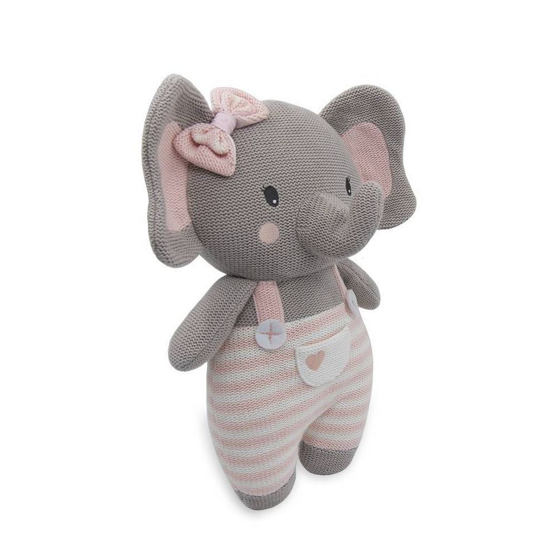 Living Textiles Baby Stuffed Animal - Mia Elephant, 1 of 2