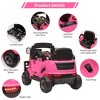 12V Ride On Forklift Car, Kids Battery Powerd Electric Ride On Car with Liftable Fork and Pallet, Remote Control, Music - 2 of 4