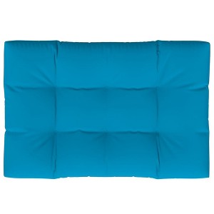 vidaXL Chair Cushion Outdoor Patio Pallet Seat Cushion Sofa Chair Pad Fabric - Blue 47.2" x 31.5" x 4.7" - 1 of 4
