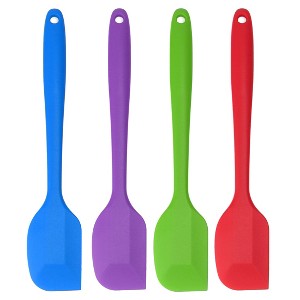 Unique Bargains Kitchen Cooking Baking Silicone Heat Resistant Non Stick Spatula - 1 of 4