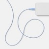 3' USB-C to USB-C Silicone Translucent Jelly Charging Cable - heyday™ - 2 of 3