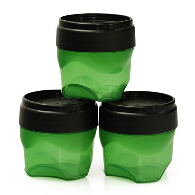 Bentgo 14.2oz Glass Snack Container With Plastic Lid - Green : Target