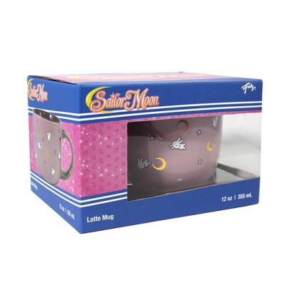 Sailor Moon Usagi Pink Ceramic Soup Mug with Bunnies
