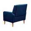 NicBex 1pc Accent Chair Upholstered Lounge Chair Reading Chair for Living Room Bedroom Studio - 3 of 4