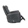 Faux Leather Swivel Glider Reclining Chair with Breathable Upholstery, Luxury Style, and Movie Chair Comfort - 4 of 4