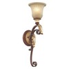 Livex Lighting Villa Verona 1 - Light Wall Light in  Verona Bronze/Aged Gold Leaf - 4 of 4