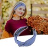 Unique Bargains Women's Fashion Wide Knot Rhinestone Knotted Headbands 1 Pc - 2 of 4