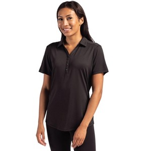 Cutter & Buck Forge Eco Stretch Recycled Womens Short Sleeve Polo - 1 of 2