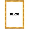 PosterPalooza | 18x28 Bamboo Picture Frame, UV Acrylic, 4 Finishes - Brown, Black, Gold, and Natural - 2 of 4
