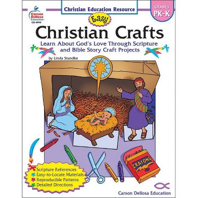 Easy Christian Crafts - (Christian Education Resource) by  Linda Standke (Paperback)