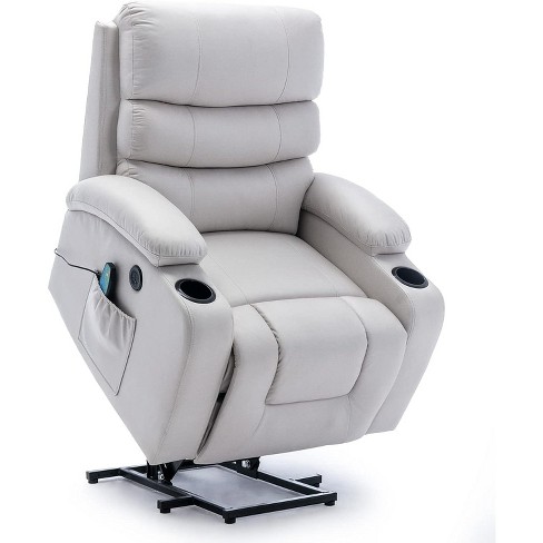 EROMMY PU Leather Recliner Lift Chair with Massage and Heat - image 1 of 4