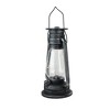 Northlight 12" Silver Brushed Black Traditional Lantern with Micro Lights - 2 of 3