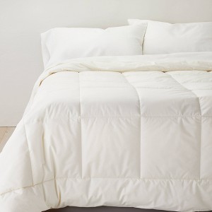 Natural Wool Blend Down Comforter - Casaluna™ - 1 of 4