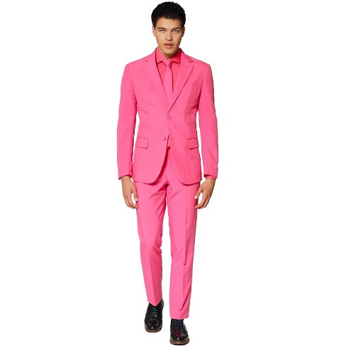 Opposuits Men's Solid Color Suits - Mr. - Pink - Size Us 40 : Target