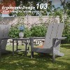 ALAULM Adirondack Chairs Set,Outdoor Chairs, Chairs with Coffee Table or Fire Pit,Widely Used in Patio, Lawn, Garden,Pool and Deck - 2 of 4