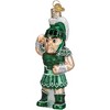 Old World Christmas Blown Glass Ornament for Christmas Tree, Michigan State, Sparty (with OWC Gift Box) - 3 of 4