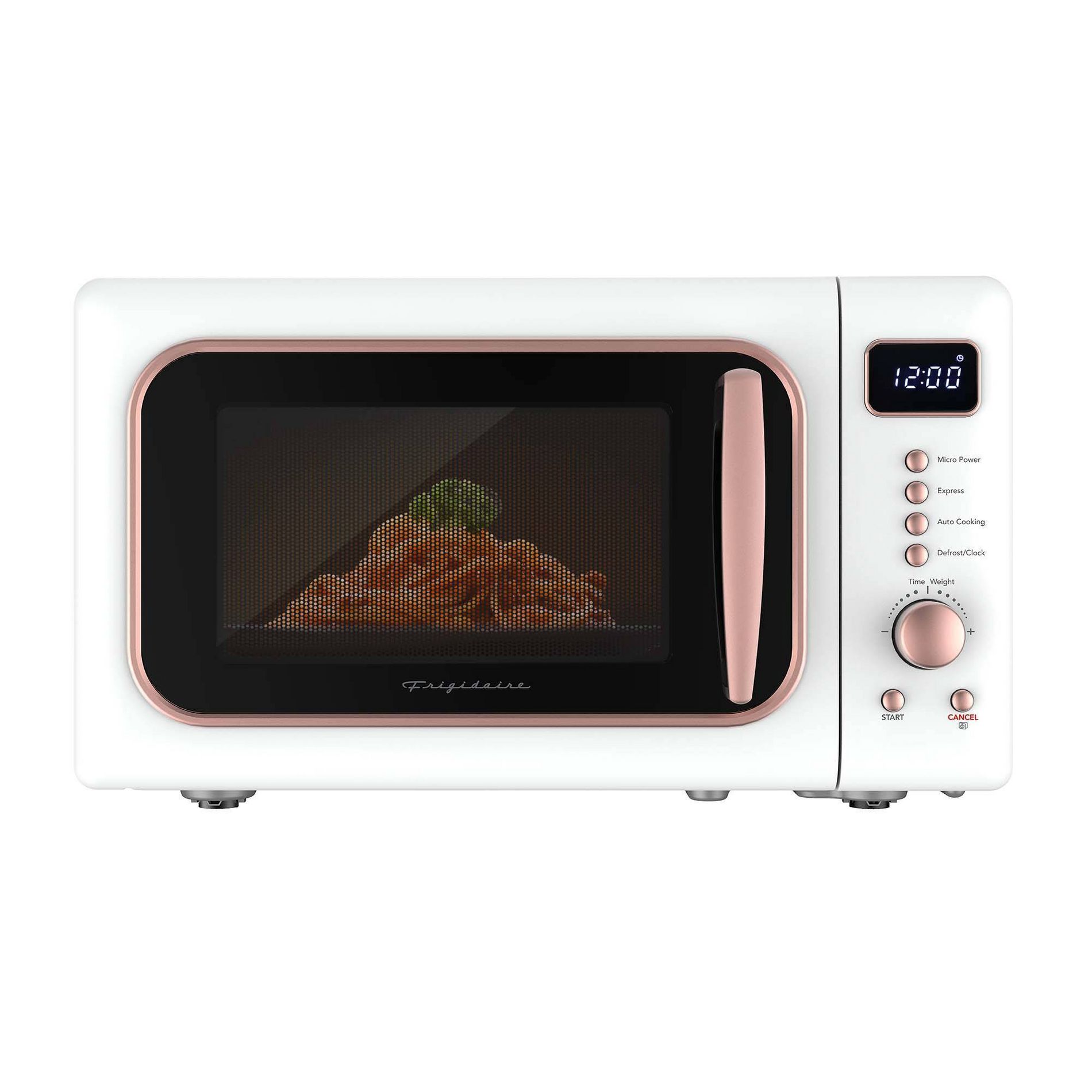 Frigidaire 0.7 cu ft Retro Countertop Microwave Oven White