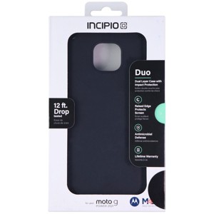 Incipio Duo Series Dual Layer Case for Moto G Power (2021) - Matte Black - 1 of 3
