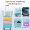 Belatt 3PCS Hardside Spinner Luggage Set, Lightweight Carry On Luggage, Checked Suitcases & Expandable PC‑ABS Hard Shell Luggage Sets with TSA Lock - 4 of 4