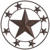 The Lakeside Collection Outdoor Metal Rustic Star Wall Art - 2 of 4