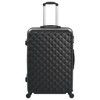 vidaXL Hardcase Trolley Set 3 pcs Black ABS - 3 of 4