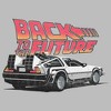 Men's Back to the Future DeLorean Cartoon T-Shirt - 2 of 3