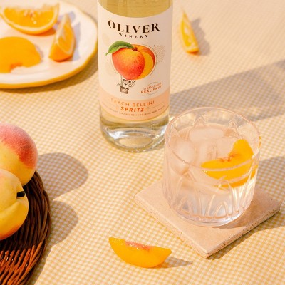 Oliver Peach Bellini Wine Spritz - 750ml