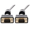 Monoprice Super VGA Cable - 1.5 Feet - Black | SVGA Male to Male Monitor With Ferrites | Gold Plated - 3 of 4