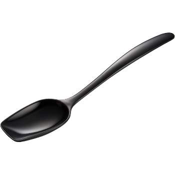 Gourmac Black 10" Melamine Serving Spoon