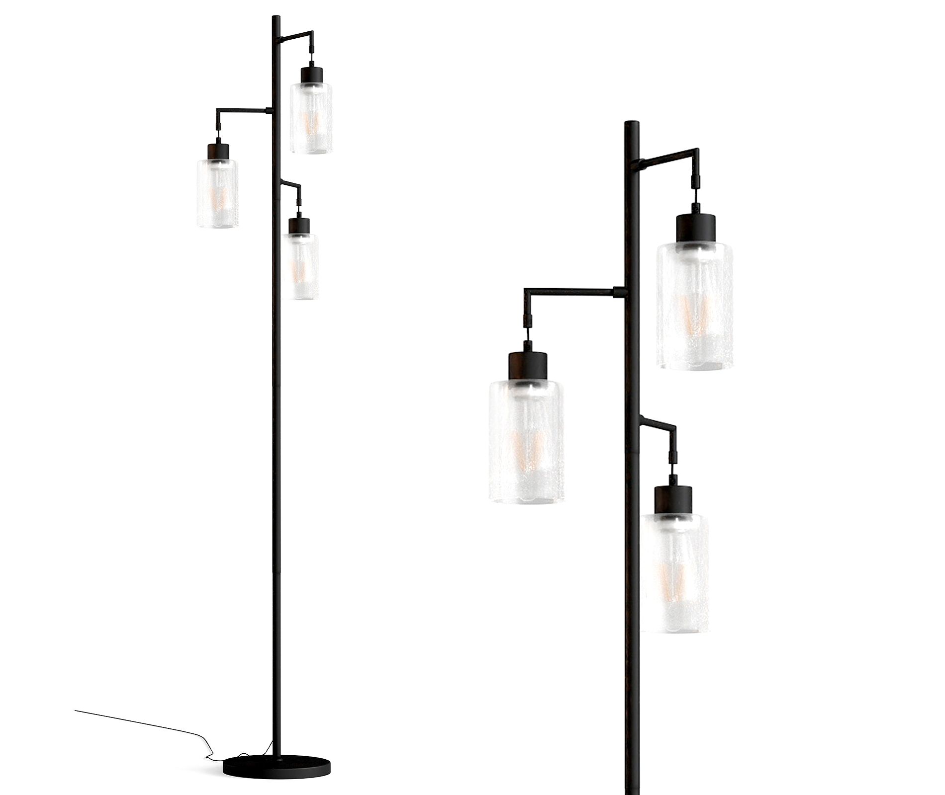 Dexmalle 67" 3-Light Tree-Shaped Floor Lamp