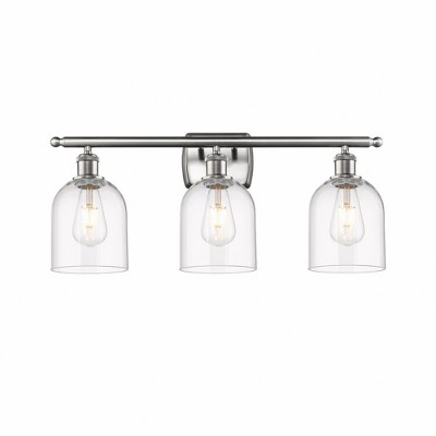 Bella - 3 Light Bath Vanity In Industrial Style-10.5 Inches Tall and 25.5 Inches Wide