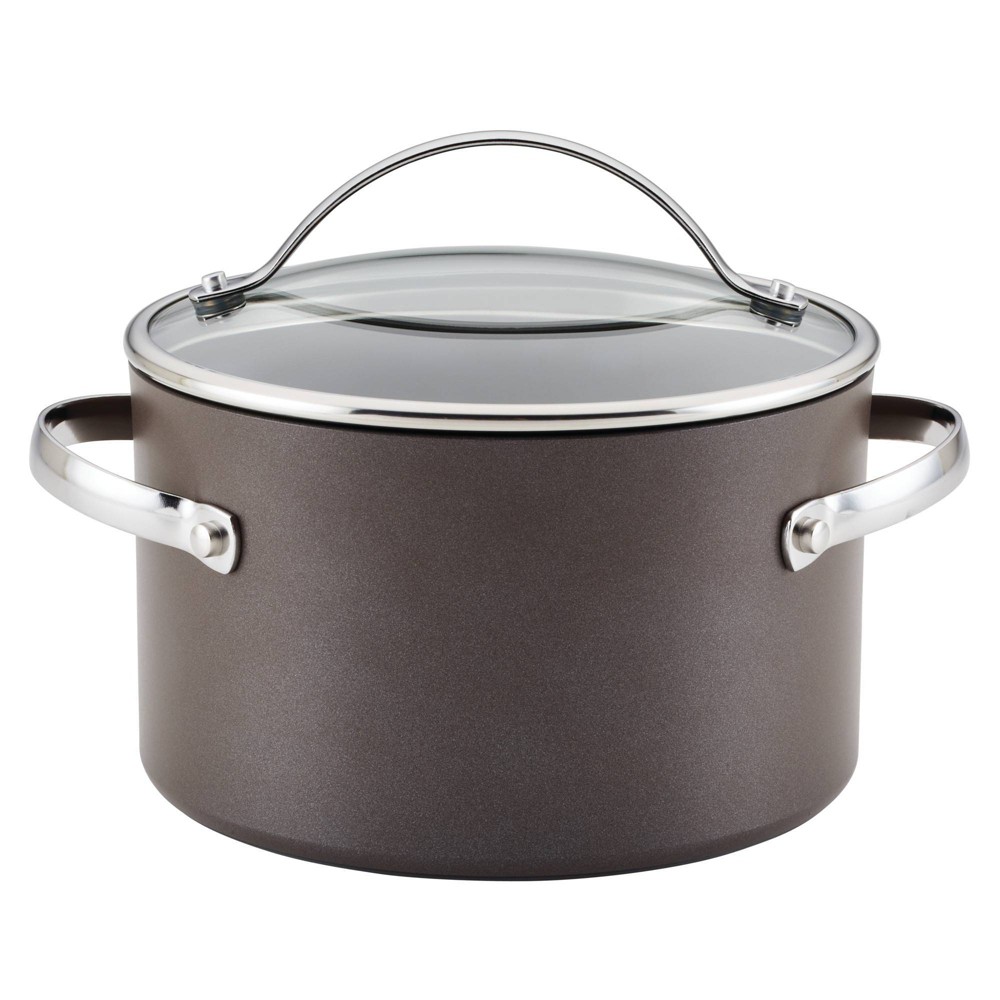 Photos - Pan Ayesha Curry Professional 4qt Covered Saucepot Charcoal