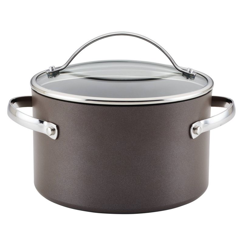Ayesha Curry Professional 4qt Covered Saucepot Charcoal, 1 of 9