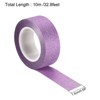 Unique Bargains Self-Adhesive Decorative Gift Wrapping Craft Glitter Tape - 2 of 4