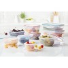 Locknlock Easy Essentials Color Mates Food Storage Container Set - 20pc :  Target