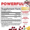 Cranberry Supplement Pills + Vitamin C - Made with 25,000mg Cranberry Concentrate Whole Fruit Extract to Help Cleanse & Support - 120 Capsules - 2 of 4