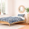 Deny Designs 3pc Twin/Twin XL Britt Mills Coastal Chinoiserie Duvet and Sham Set - 2 of 4