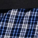 1 blue plaid/1 green plaid