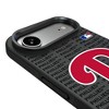 MLB National League Teams Text Backdrop Bump Cell Phone Case for Apple iPhone 17 Series - 4 of 4