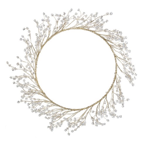 Gallerie Ii Acrylic Beads Wreath : Target